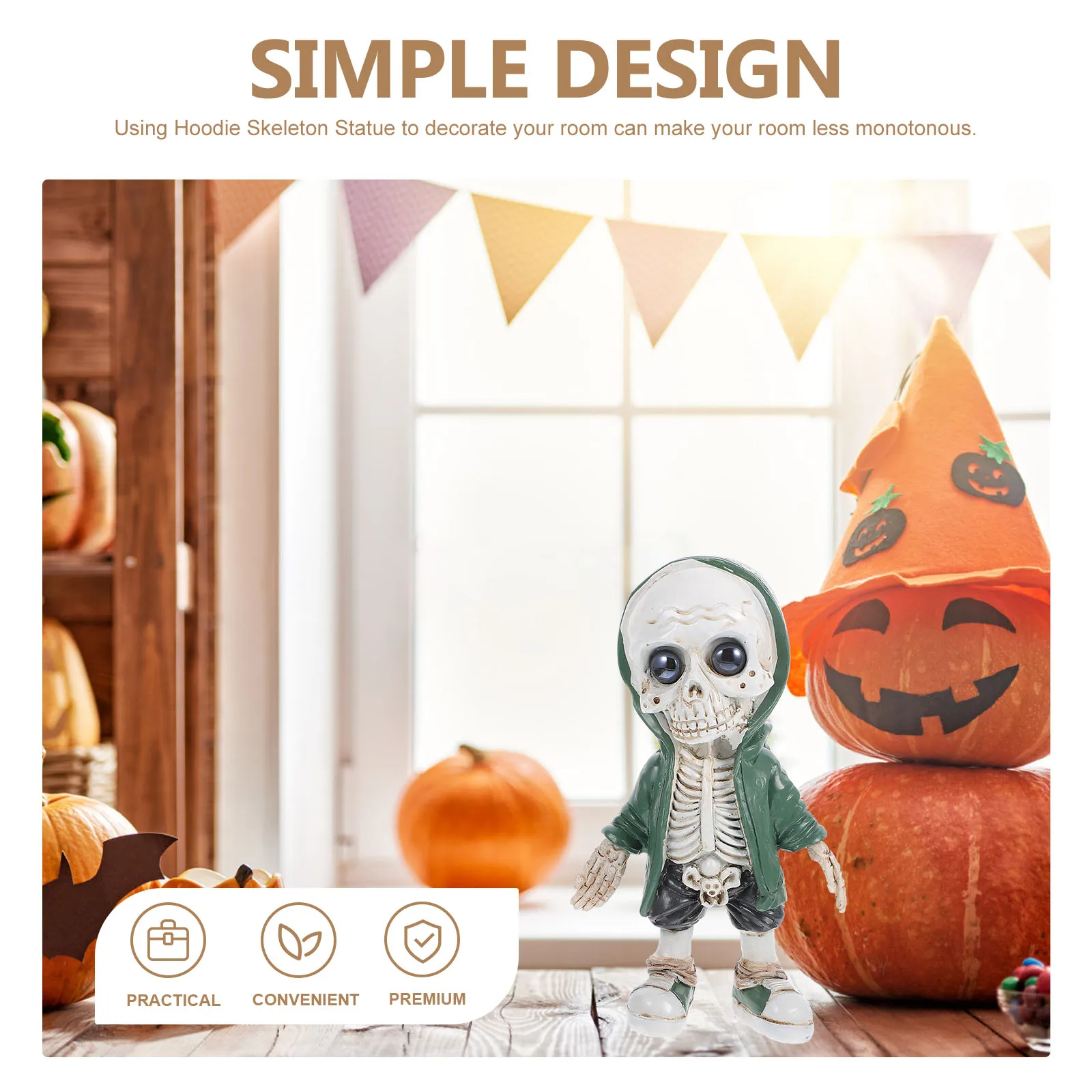 Figurine Resin Cool Lightweight Halloween Desktop Car Ornament Home Statue Collection Value Art
Figurine Resin Cool Lightweight Halloween Desktop Car Ornament Home Statue Collection Value Art