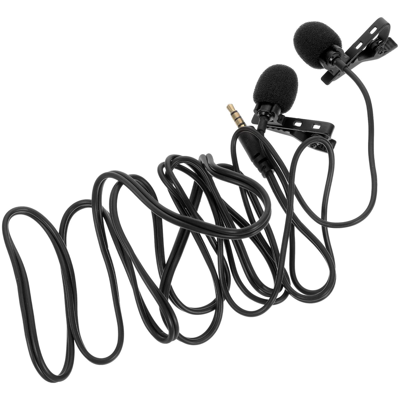 Lavalier Microphone Collar Clip Mics Portable Interview Recording Live Streaming Lecture Video Performance Clear Sound High
Lavalier Microphone Collar Clip Mics Portable Interview Recording Live Streaming Lecture Video Performance Clear Sound High