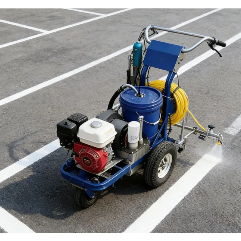 Customized Hand-push Road Marking Machine Suitable for Marking Parking Lots and School Playgrounds
Customized Hand-push Road Marking Machine Suitable for Marking Parking Lots and School Playgrounds