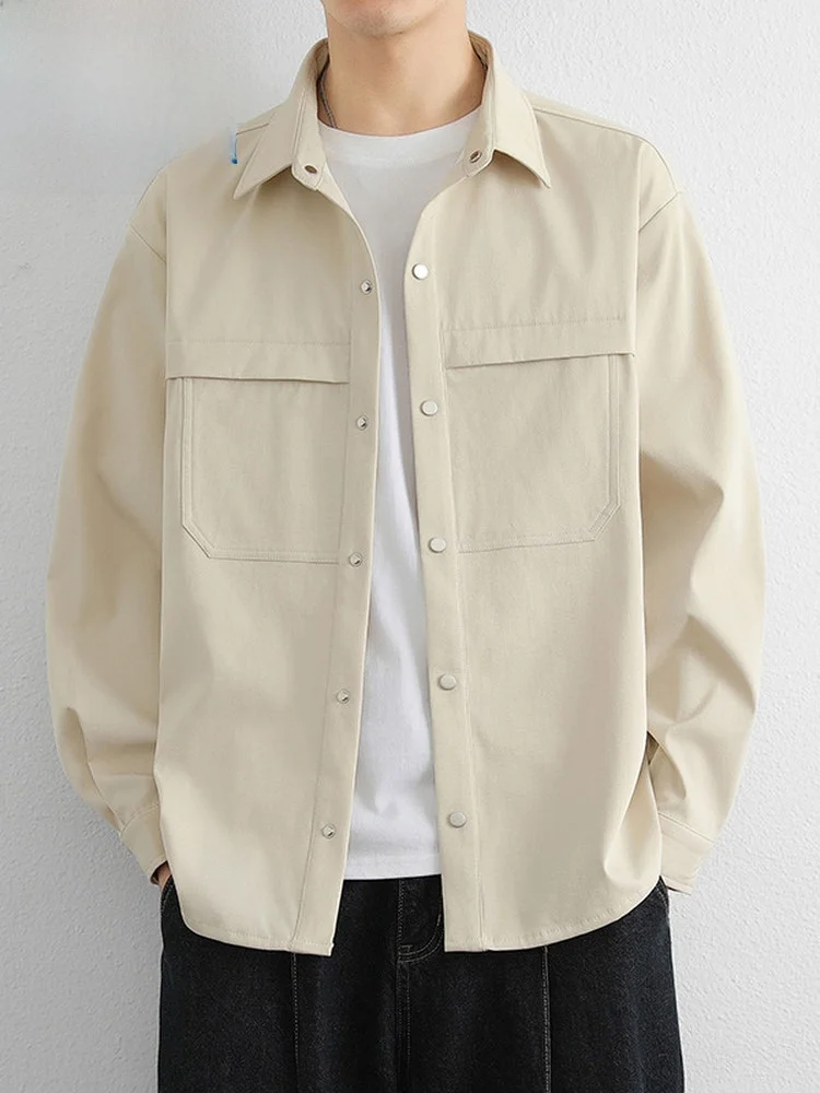 Paul 2026 Men's Pure Color Shirt Collar Jacket Lightweight Mature Style Versatile Outerwear Business Gentleman Style Knitwear
Paul 2026 Men's Pure Color Shirt Collar Jacket Lightweight Mature Style Versatile Outerwear Business Gentleman Style Knitwear