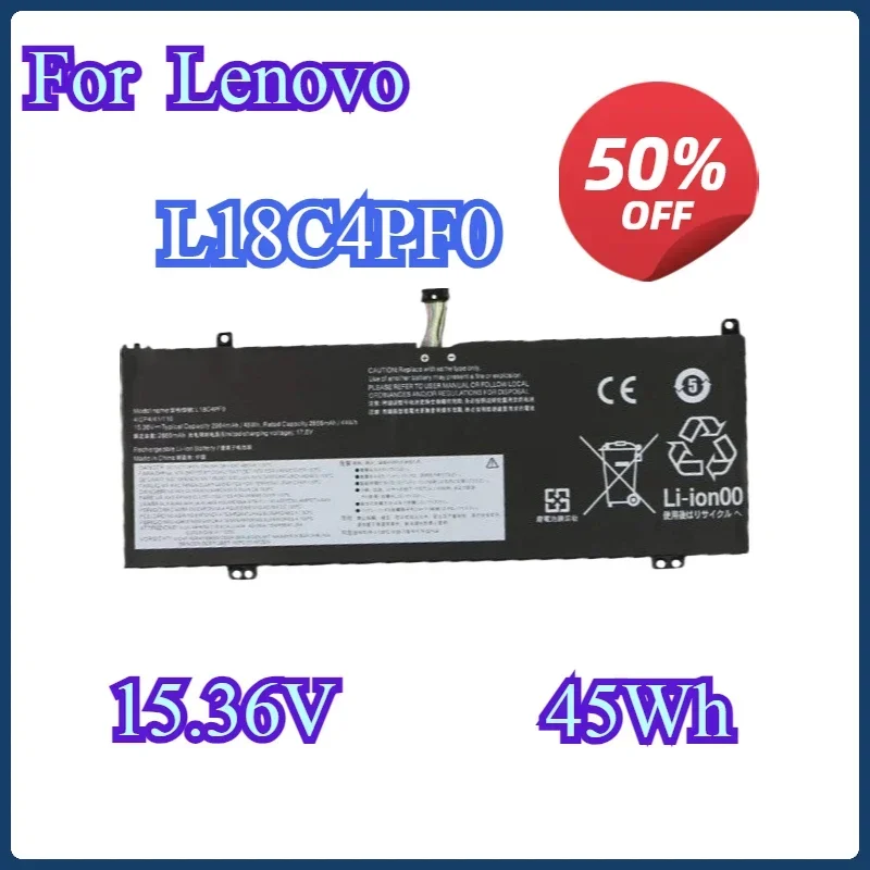 New L18C4PF0 Laptop Battery For Lenovo ThinkBook 13S-IML 13S-IWL 14S-IML 14S-IWL 20RR 20RS 20R9 20RM Series L18D4PF0 L18M4PF0
New L18C4PF0 Laptop Battery For Lenovo ThinkBook 13S-IML 13S-IWL 14S-IML 14S-IWL 20RR 20RS 20R9 20RM Series L18D4PF0 L18M4PF0