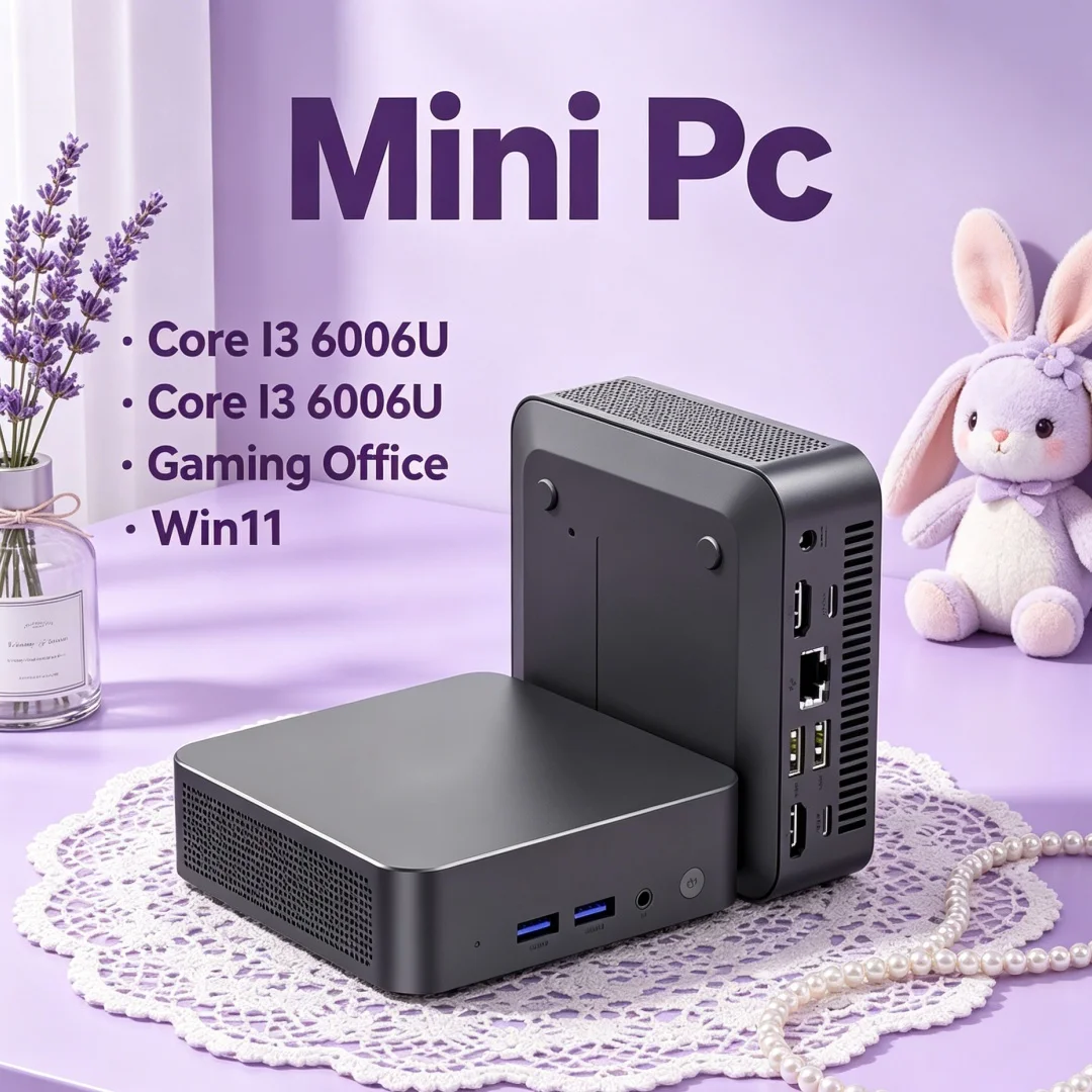 Superior Elite MINI PC Core I3 6006U Windows 11 Pro 32GB RAM 1TB 2TB SSD WIFI6 BT5.2 4K HD for Daily Study
Superior Elite MINI PC Core I3 6006U Windows 11 Pro 32GB RAM 1TB 2TB SSD WIFI6 BT5.2 4K HD for Daily Study