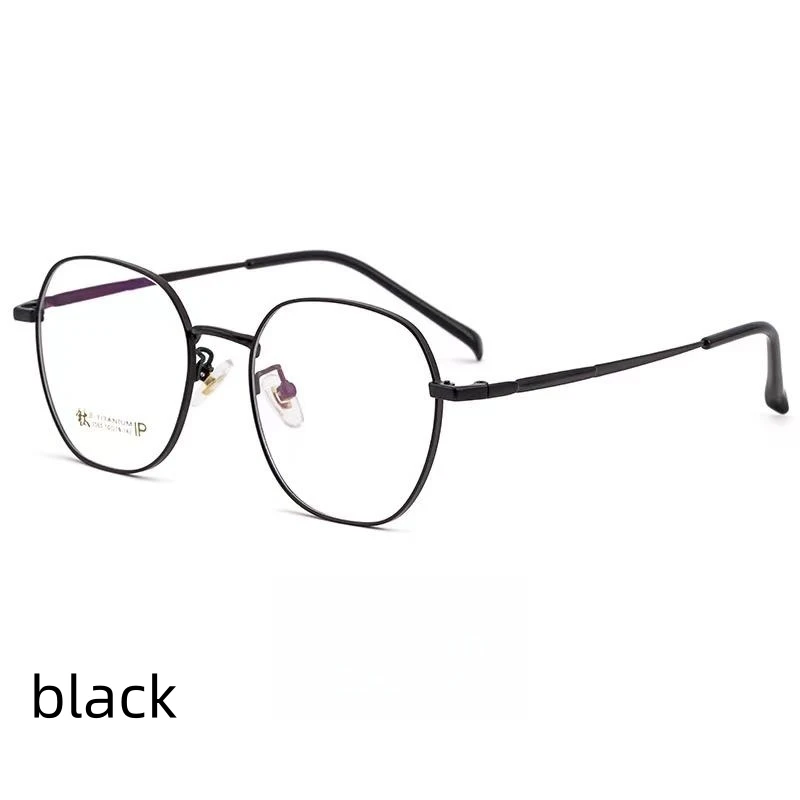 48mm Small frame glasses Women's retro multi angle pure titanium glasses Men's prescription glasses frame 2063
48mm Small frame glasses Women's retro multi angle pure titanium glasses Men's prescription glasses frame 2063