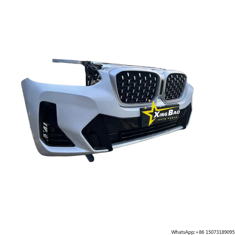 2016-2023 Most Popular Complete Front Bumper With Grille for X4 G02 Car Body Kit Front Nose Body Kit
2016-2023 Most Popular Complete Front Bumper With Grille for X4 G02 Car Body Kit Front Nose Body Kit