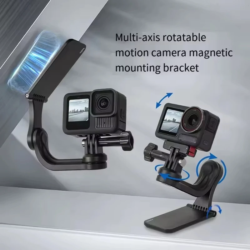 For Pocket 4 3 Sports Camera Multi Axis Rotating Magnetic Bracket Portable Versatile Bracket For Insta360 X5 Accessories
For Pocket 4 3 Sports Camera Multi Axis Rotating Magnetic Bracket Portable Versatile Bracket For Insta360 X5 Accessories