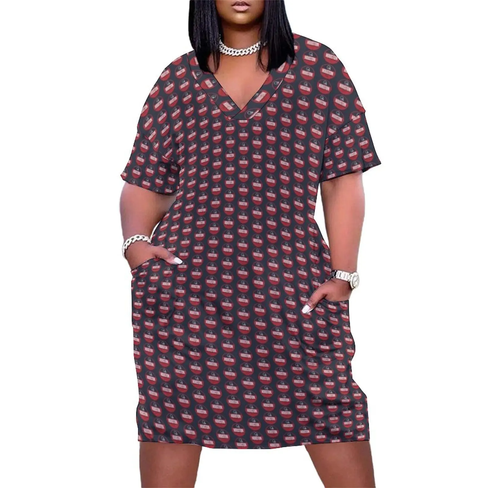 Houston retro football Loose Pocket Dress elegant party dresses for women 2025 dresses summer woman 2025
Houston retro football Loose Pocket Dress elegant party dresses for women 2025 dresses summer woman 2025