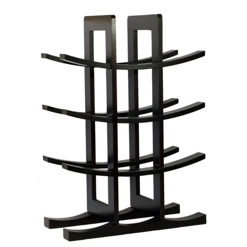 Dark Espresso Bamboo Wine Rack Bar Accessories Cooler and Bar Inspection Stand
Dark Espresso Bamboo Wine Rack Bar Accessories Cooler and Bar Inspection Stand