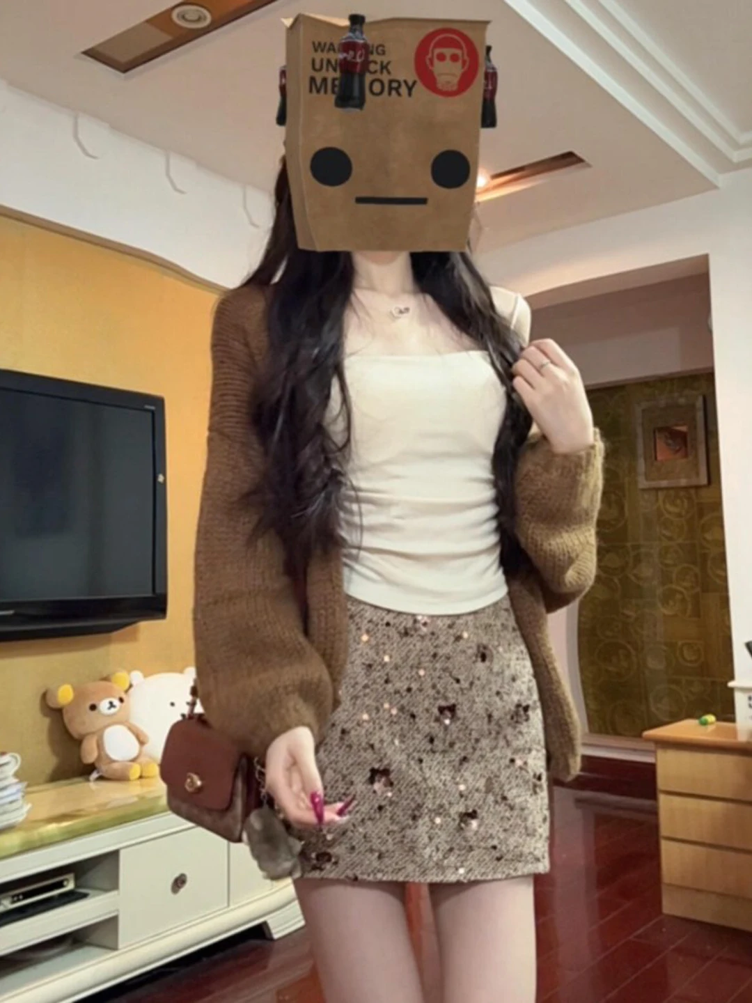 Retro Soft Knitted Cardigan And ter Skirt Set Spring Faion Tee-Piece Women's Comfortable Warm Clothing round Ne Long...
Retro Soft Knitted Cardigan And ter Skirt Set Spring Faion Tee-Piece Women's Comfortable Warm Clothing round Ne Long...