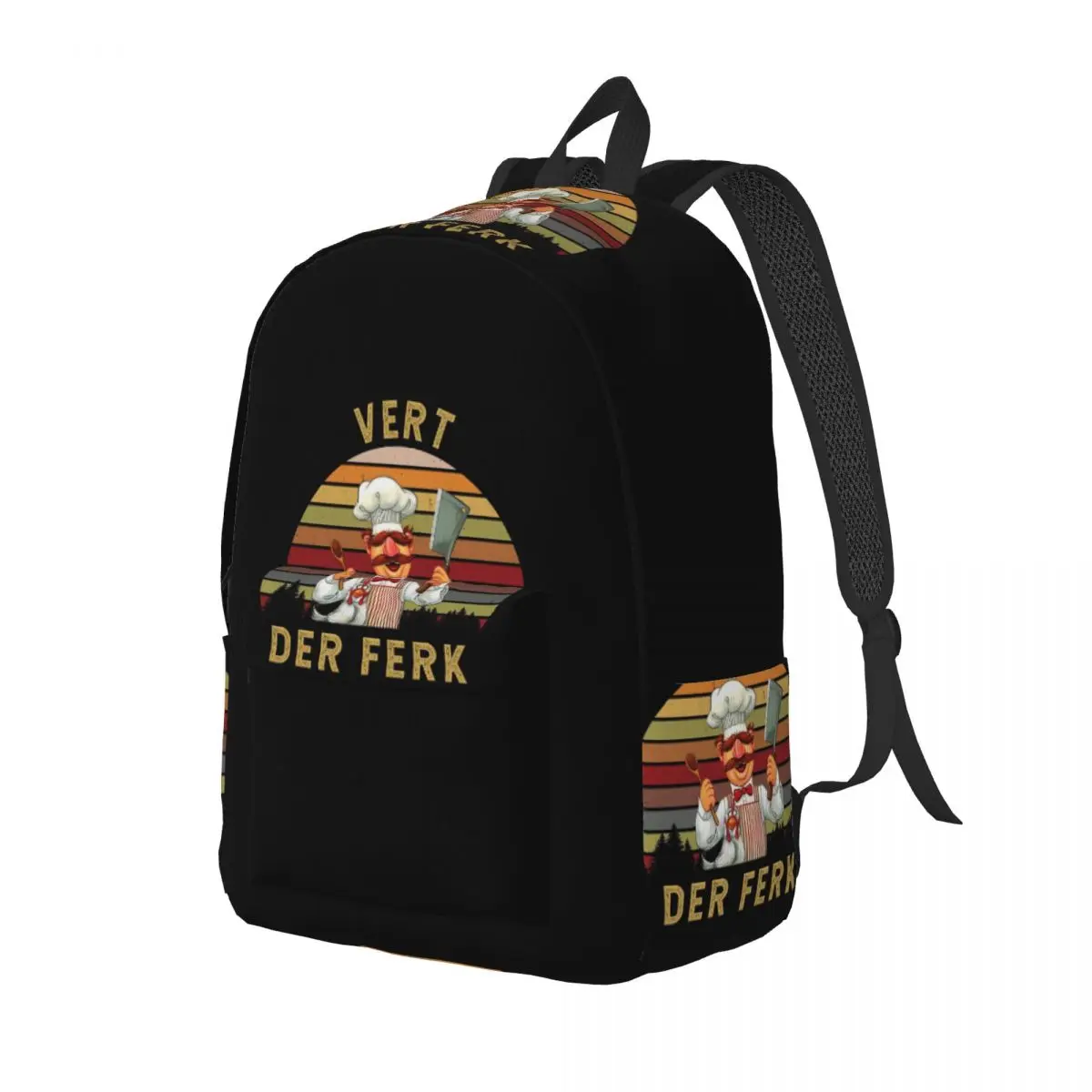 Swedish Chef Backpack Daypack Large Capacity Kids BookBag School Bag Shoulder Bags for Men Women
Swedish Chef Backpack Daypack Large Capacity Kids BookBag School Bag Shoulder Bags for Men Women