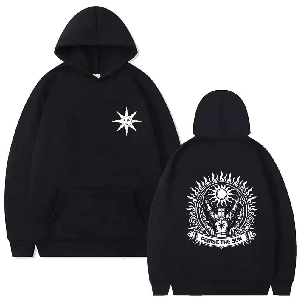 Game Dark Souls Praise The Sun Graphic Hoodie Male Vintage Casual Sweatshirt Men Women Gothic Rock Oversized Pullover Hoodies
Game Dark Souls Praise The Sun Graphic Hoodie Male Vintage Casual Sweatshirt Men Women Gothic Rock Oversized Pullover Hoodies