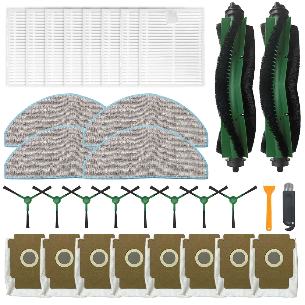Robust Replacement Parts Set for Roomba For Vac 2 Robot For Vacuum Q0520 Comprehensive Kit with Brushes Filters and Dust Bags
Robust Replacement Parts Set for Roomba For Vac 2 Robot For Vacuum Q0520 Comprehensive Kit with Brushes Filters and Dust Bags