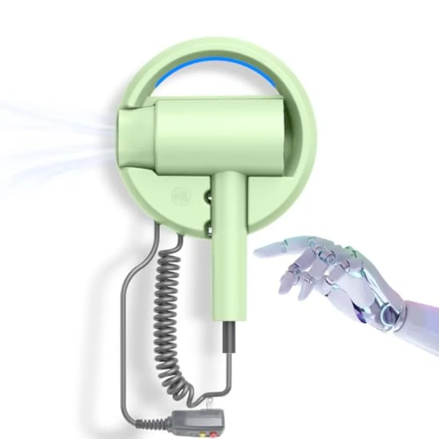 110V Hotel Hair Dryer for Bathroom with Night Light Professional Styling HairDryer for Salon Blue Light Negative Ions Fast Dryi
110V Hotel Hair Dryer for Bathroom with Night Light Professional Styling HairDryer for Salon Blue Light Negative Ions Fast Dryi