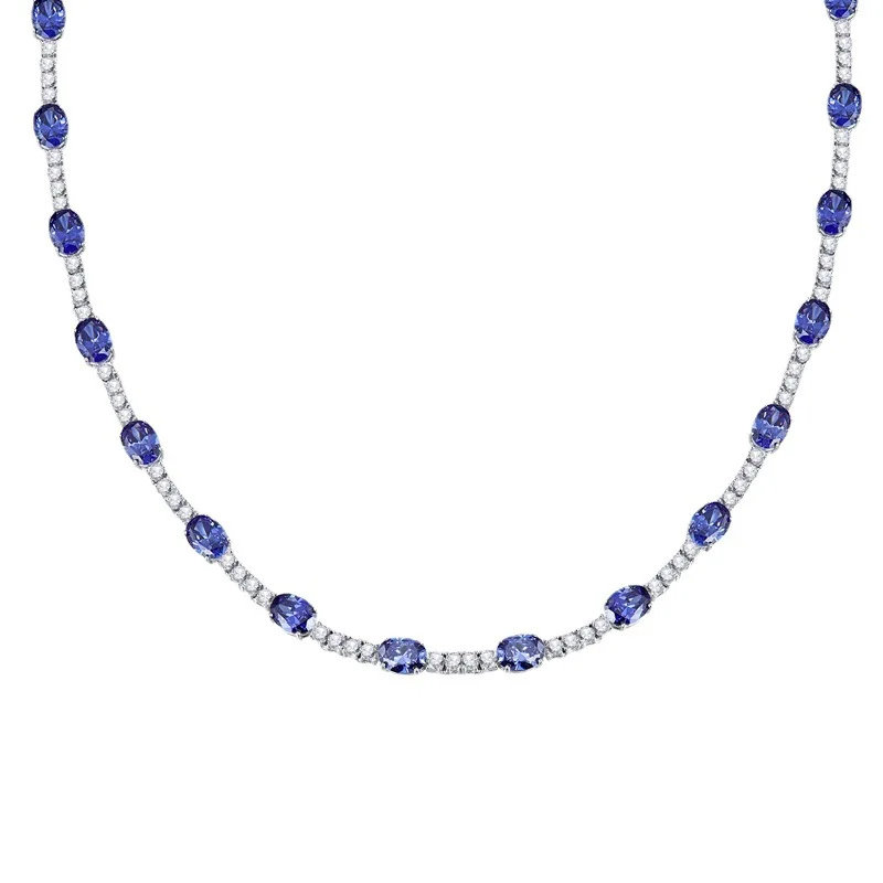 2023 New 2 Carat Egg 6 * 8 High Carbon Diamond Necklace 925 Silver Luxury Collar Chain Versatile
2023 New 2 Carat Egg 6 * 8 High Carbon Diamond Necklace 925 Silver Luxury Collar Chain Versatile