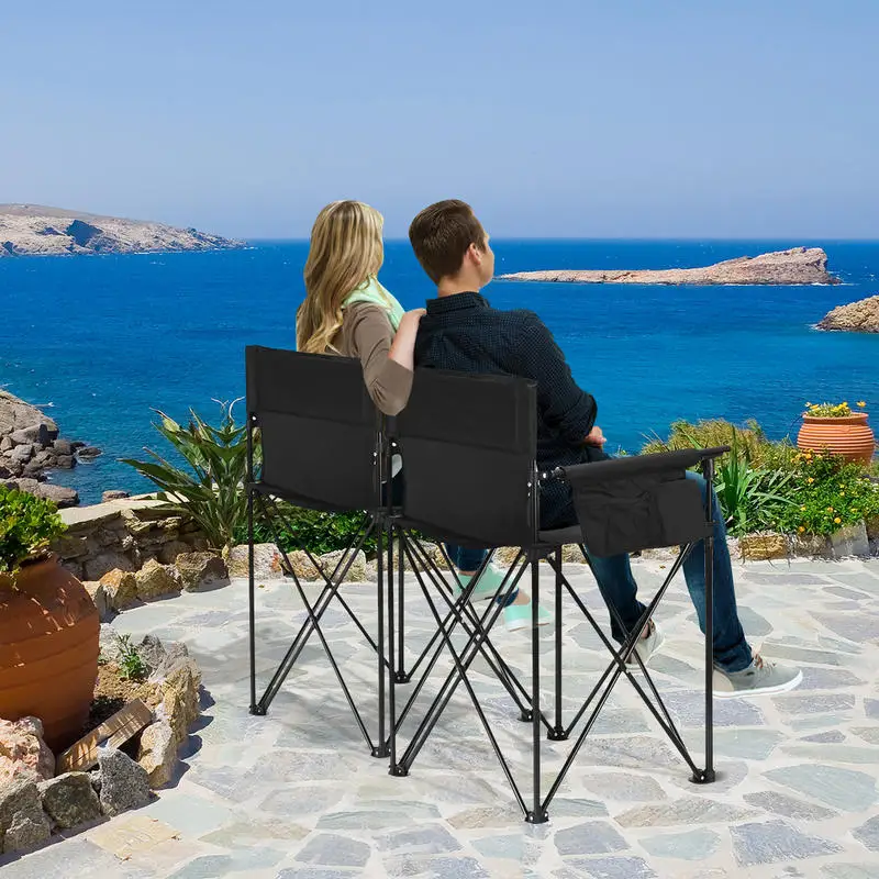 Portable 38 Inch Oversized High Camping Fishing Folding Chair
Portable 38 Inch Oversized High Camping Fishing Folding Chair