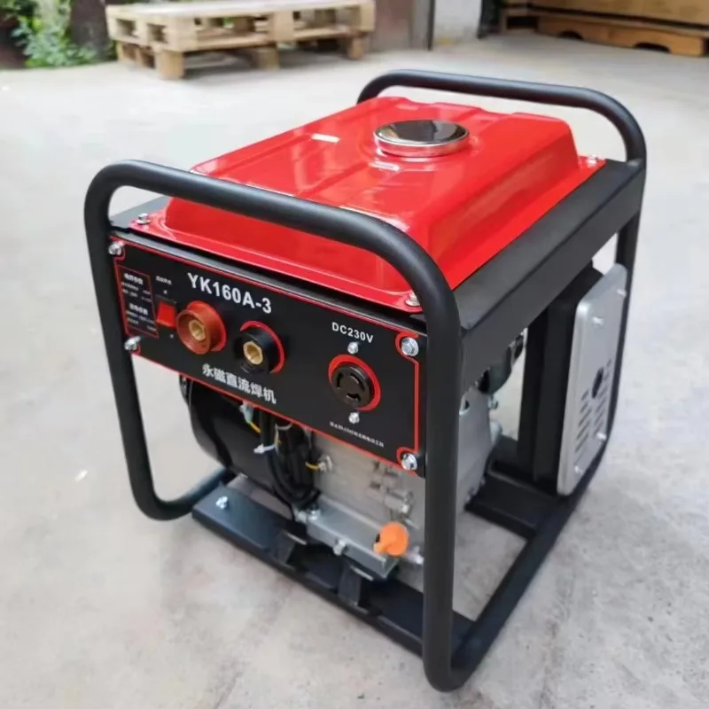 160A ARC Welding Machine With Generator for Sale / Inverter Portable Petrol Welded Generator Set and Welding Machine
160A ARC Welding Machine With Generator for Sale / Inverter Portable Petrol Welded Generator Set and Welding Machine