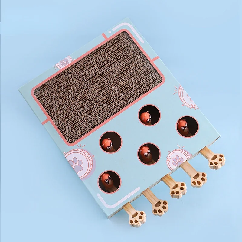 Cat Scratch Board Cute Wear-Resistant Toy Mouse Beating Machine Toy Cat Corrugated Paper Cat Nest
Cat Scratch Board Cute Wear-Resistant Toy Mouse Beating Machine Toy Cat Corrugated Paper Cat Nest