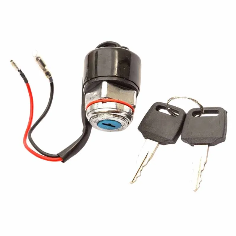 Motorcycle Ignition Key Switch Lock With 2Wire 2Keys For Use With 12v Electric Start 50cc 70cc 90cc 110cc 125cc 150cc 200/250cc
Motorcycle Ignition Key Switch Lock With 2Wire 2Keys For Use With 12v Electric Start 50cc 70cc 90cc 110cc 125cc 150cc 200/250cc