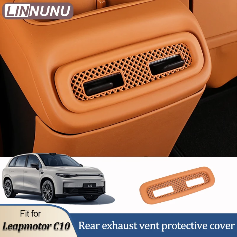 LINNUNU крышка заднего вентиляционного отверстия для Leapmotor C10 ABS задний подлокотник автомобиля крышка вентиляционного отверстия отделка авто аксессуары для интерьера
LINNUNU крышка заднего вентиляционного отверстия для Leapmotor C10 ABS задний подлокотник автомобиля крышка вентиляционного отверстия отделка авто аксессуары для интерьера