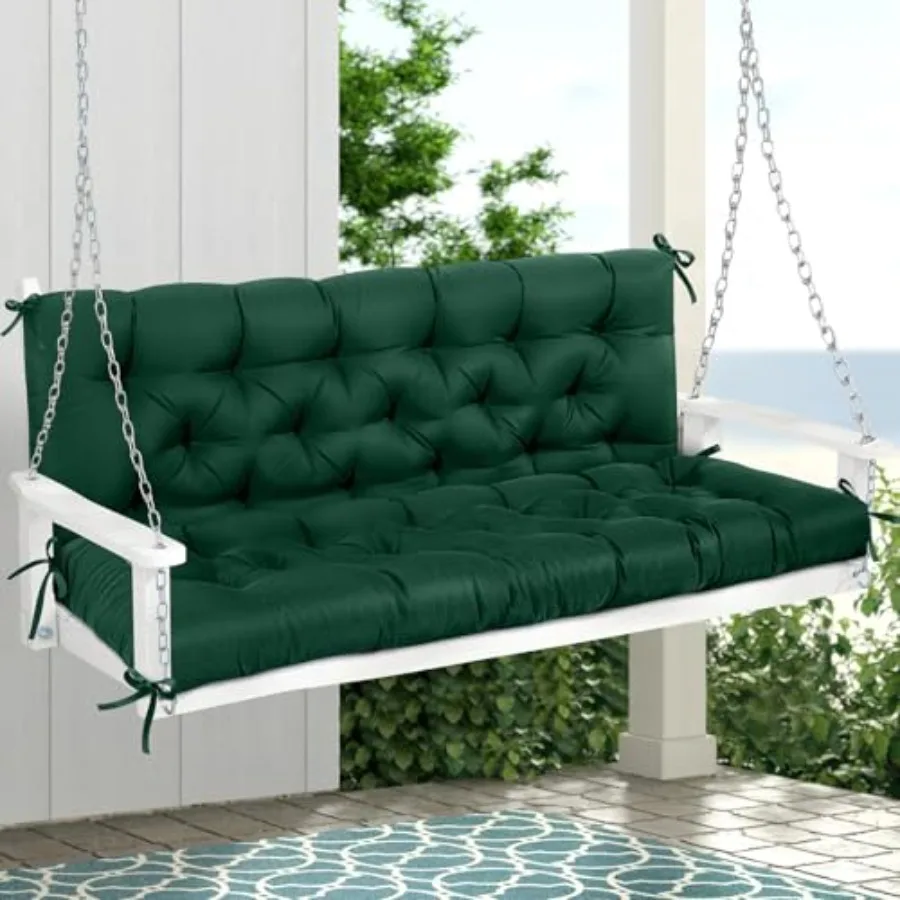 Porch Swing Cushions Memory Foam Swing Cushion for Outdoor Furniture Patio 2-3 Seater Cushion Replacement with Headrest for Swi
Porch Swing Cushions Memory Foam Swing Cushion for Outdoor Furniture Patio 2-3 Seater Cushion Replacement with Headrest for Swi