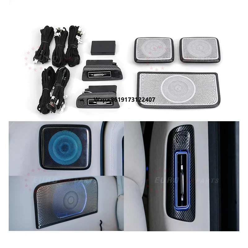 W464 B Pillar May Style Glow Air Vent & Horn Cover for G-Class W464 (2018-2024) ABS Tweeter
W464 B Pillar May Style Glow Air Vent & Horn Cover for G-Class W464 (2018-2024) ABS Tweeter