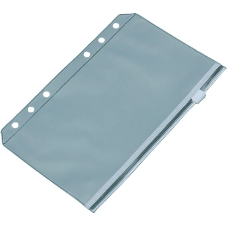 A6 Loose-leaf ledger zipper bag Cash Budget ledger Pull edge bag PVC storage bag Financial Planner notebook
A6 Loose-leaf ledger zipper bag Cash Budget ledger Pull edge bag PVC storage bag Financial Planner notebook