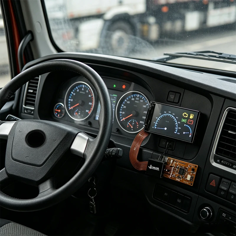RC 1/14 Simulation Interior Screen LCD Dashboard for Tamiya Dump for Scania Volvo Benz Man Truck Tipper Trailer DIY Parts
RC 1/14 Simulation Interior Screen LCD Dashboard for Tamiya Dump for Scania Volvo Benz Man Truck Tipper Trailer DIY Parts