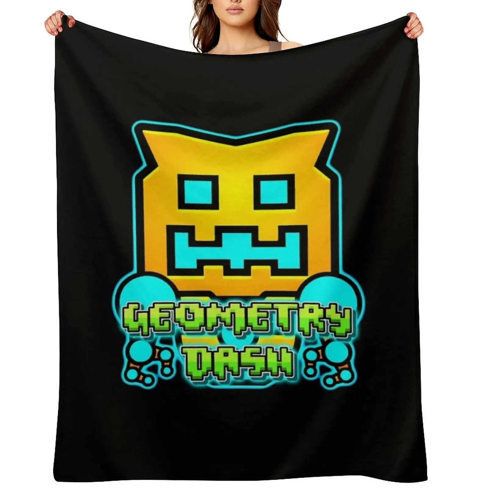 Geometry Dash Throw Blanket Summer Heavy Vintage Bed linens Blankets
Geometry Dash Throw Blanket Summer Heavy Vintage Bed linens Blankets