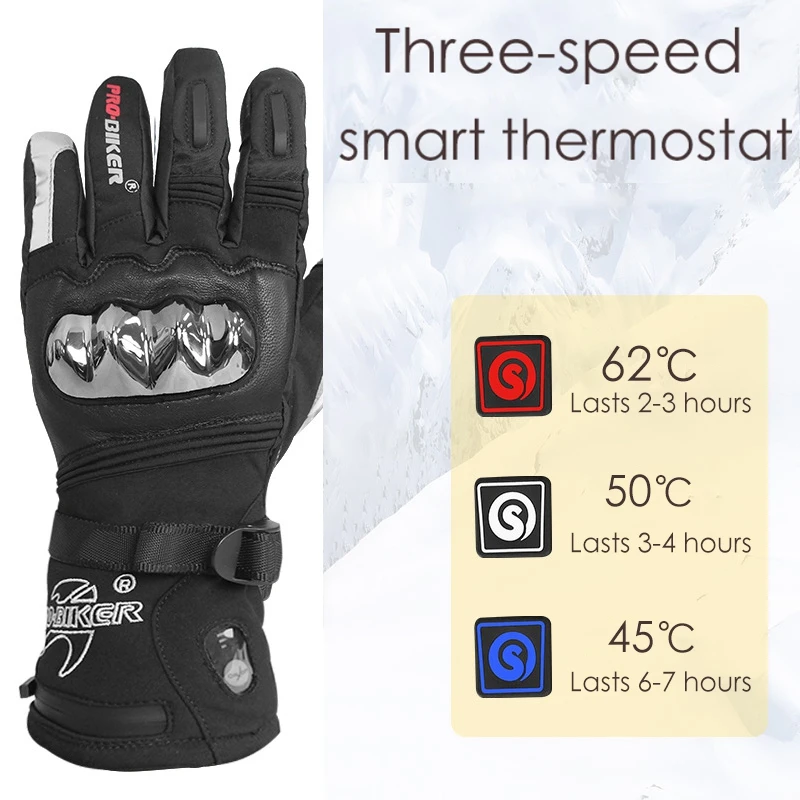 Can Touch Screen Anti-fall Non-slip Motorcycle Heated Gloves Winter Warm Skiing Waterproof Rechargeable Heating Thermal Gloves
Can Touch Screen Anti-fall Non-slip Motorcycle Heated Gloves Winter Warm Skiing Waterproof Rechargeable Heating Thermal Gloves