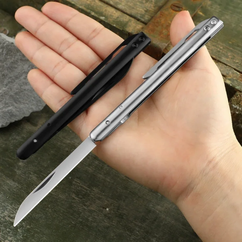 Creative Outdoor Folding Knife Mini Stainless Steel Knifes Portable Fruit Knife Self-defense Survival Tools Cuchillo de frutas
Creative Outdoor Folding Knife Mini Stainless Steel Knifes Portable Fruit Knife Self-defense Survival Tools Cuchillo de frutas