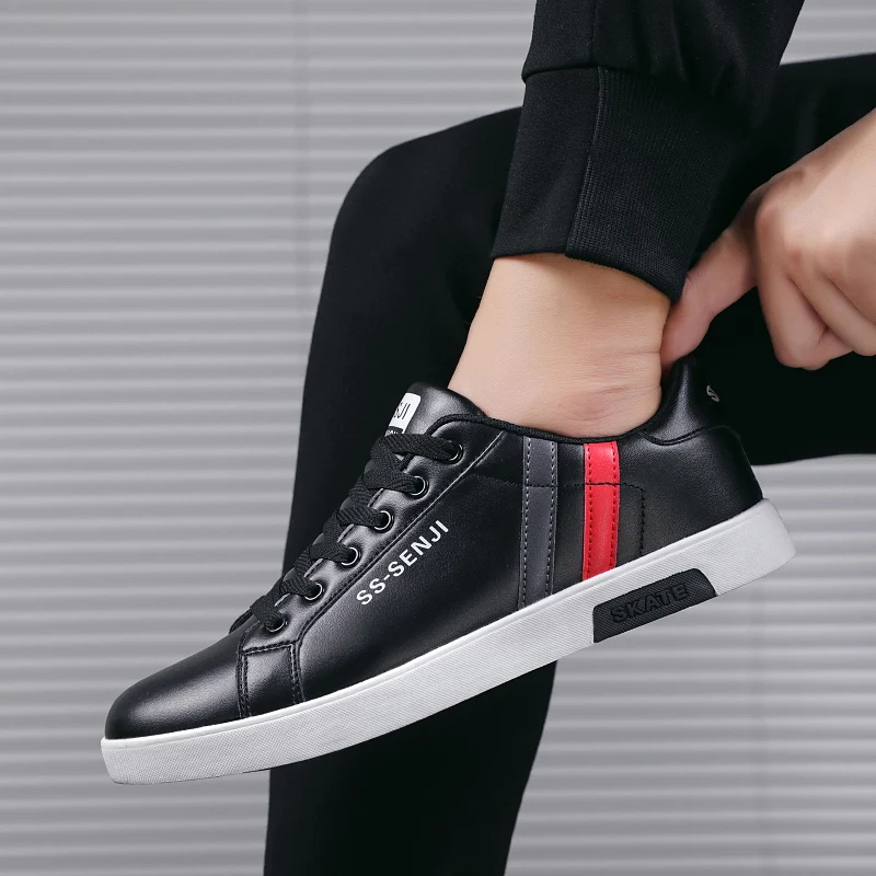 New Men's Luxury Sneakers Platform Summer Leather Breathable Casual Shoes Lace High Quality Fashion Board Shoes Hot Selling
New Men's Luxury Sneakers Platform Summer Leather Breathable Casual Shoes Lace High Quality Fashion Board Shoes Hot Selling