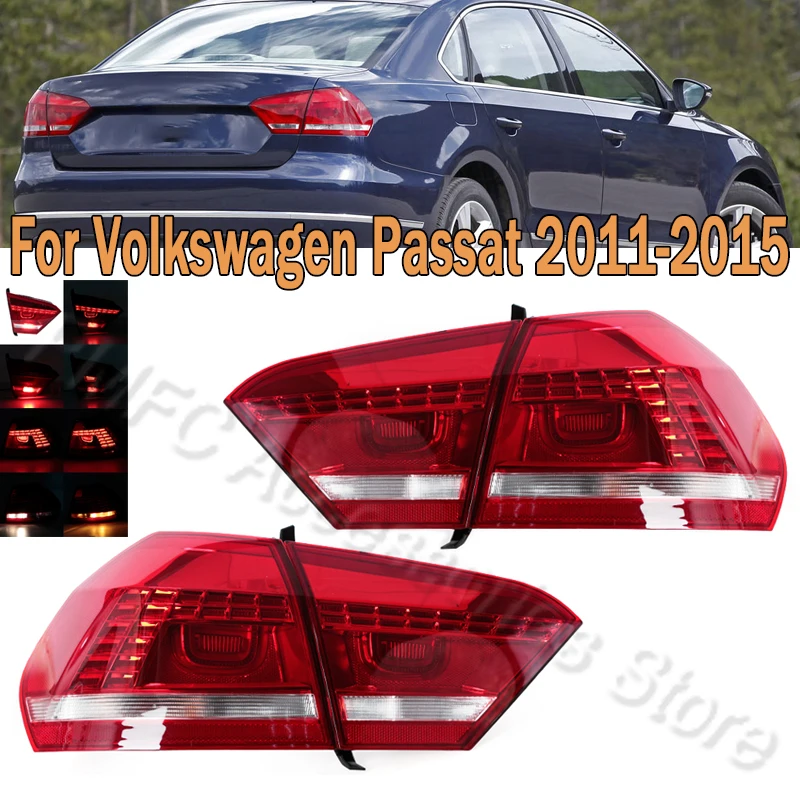 Car Tail Light Assembly Taillamp Rear Brake Light Turn Signal Light Reversing Lamp For Volkswagen VW Passat 2011 2012 2013-2015
Car Tail Light Assembly Taillamp Rear Brake Light Turn Signal Light Reversing Lamp For Volkswagen VW Passat 2011 2012 2013-2015