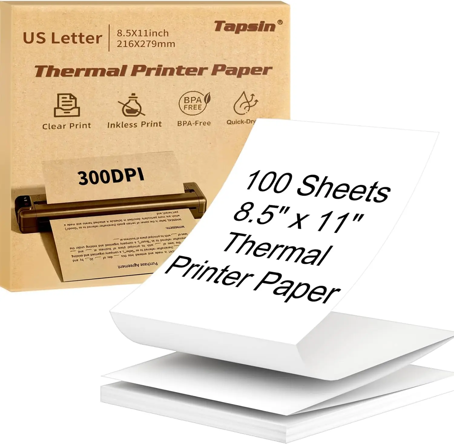 Thermal Printer Paper 8.5x11 Inch Quick-Dry Letter Size for M08F M832 Portable Printer, Continuous Perforated Folding Sheets for
Thermal Printer Paper 8.5x11 Inch Quick-Dry Letter Size for M08F M832 Portable Printer, Continuous Perforated Folding Sheets for