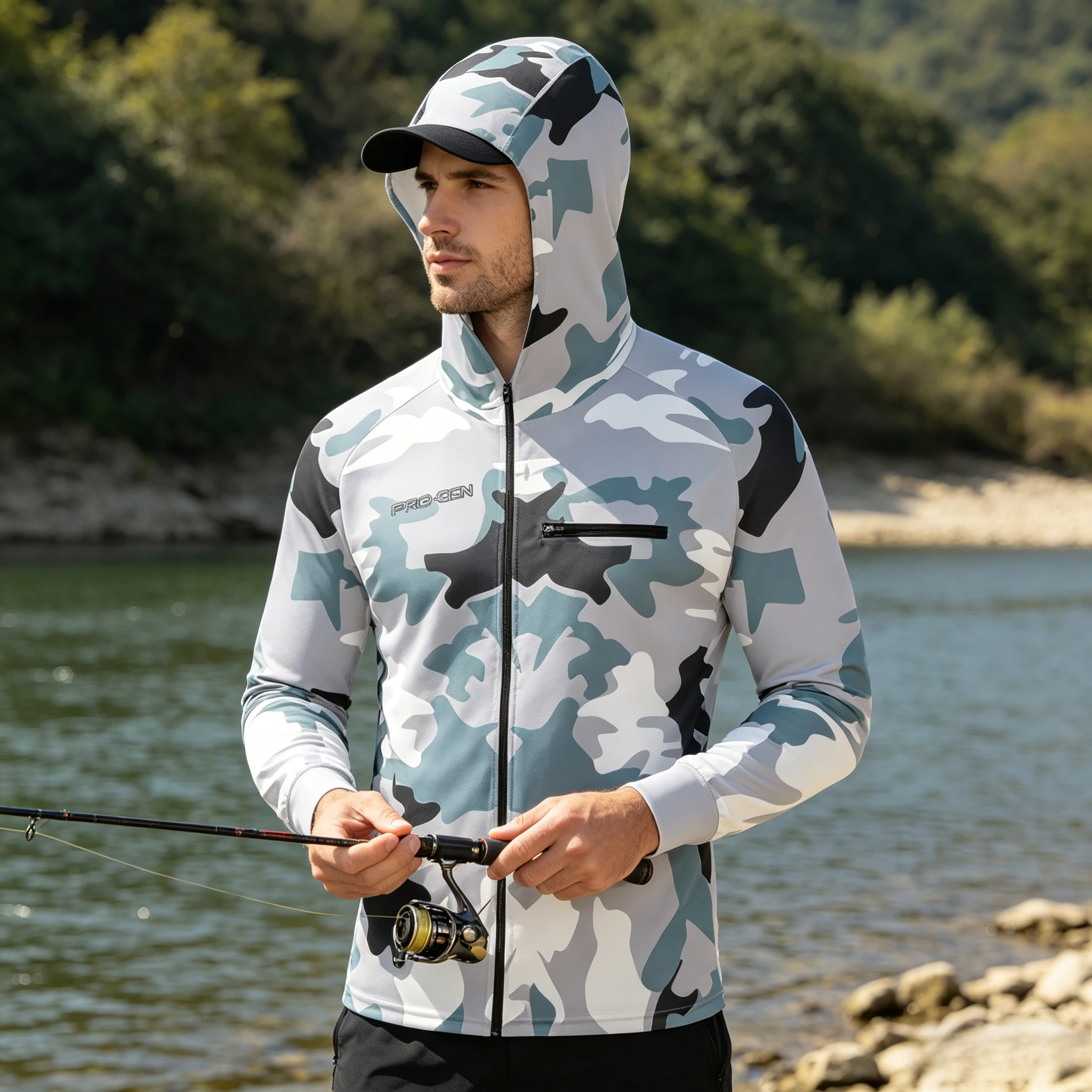 2026 Hooded Fishing Jersey Quick Drying Sun Protection Breathable Men Long Sleeve Shirt Outdoor UV Protection Top
2026 Hooded Fishing Jersey Quick Drying Sun Protection Breathable Men Long Sleeve Shirt Outdoor UV Protection Top