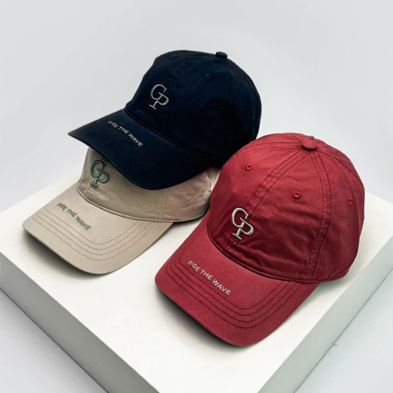 New Unisex Korean Embroidered GP Letters Baseball Hats Casual Breathable Retro Sunshade Peaked Caps Versatile Fashion Outdoor
New Unisex Korean Embroidered GP Letters Baseball Hats Casual Breathable Retro Sunshade Peaked Caps Versatile Fashion Outdoor