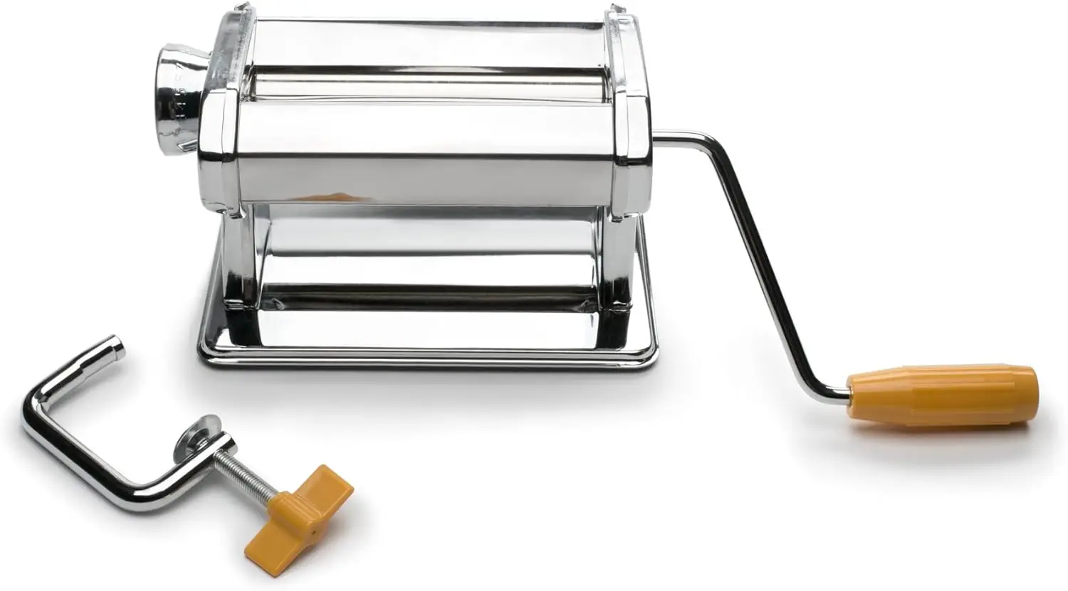 Stainless Steel Pasta Maker Machine with 3 Blade Options, Manual Roller for Homemade Pasta
Stainless Steel Pasta Maker Machine with 3 Blade Options, Manual Roller for Homemade Pasta