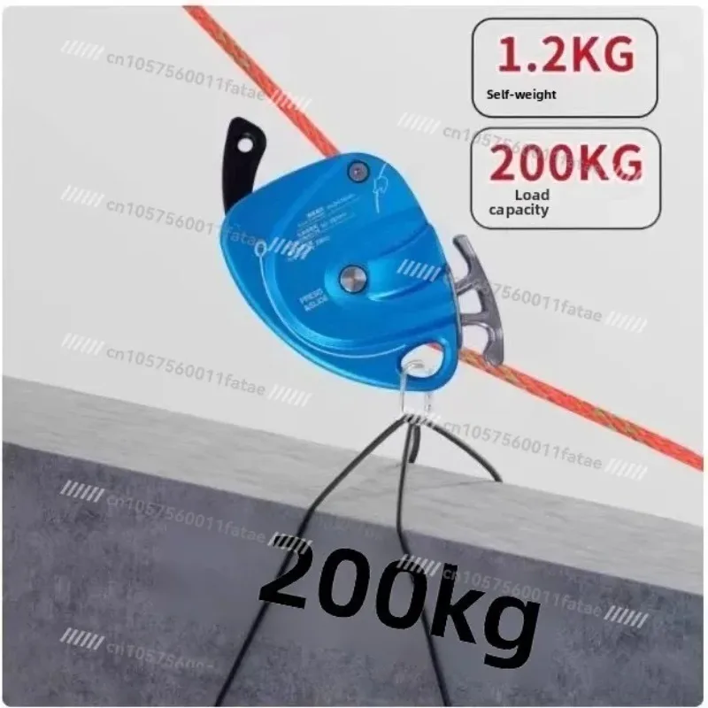 DS300 Raising Lifter Elevator Outdoor Rock Climbing Aerial Descent Protector Anti Fall Protection Device Capacity 200kg
DS300 Raising Lifter Elevator Outdoor Rock Climbing Aerial Descent Protector Anti Fall Protection Device Capacity 200kg