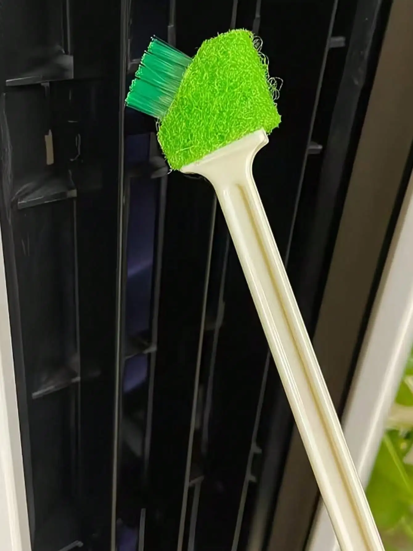 4pcs 2-In-1 Gap Cleaning Brush - Long Handle Double-Ended Tool With Bristles & Scrub Pad, Ideal For Stove, Drain & Small Gaps
4pcs 2-In-1 Gap Cleaning Brush - Long Handle Double-Ended Tool With Bristles & Scrub Pad, Ideal For Stove, Drain & Small Gaps