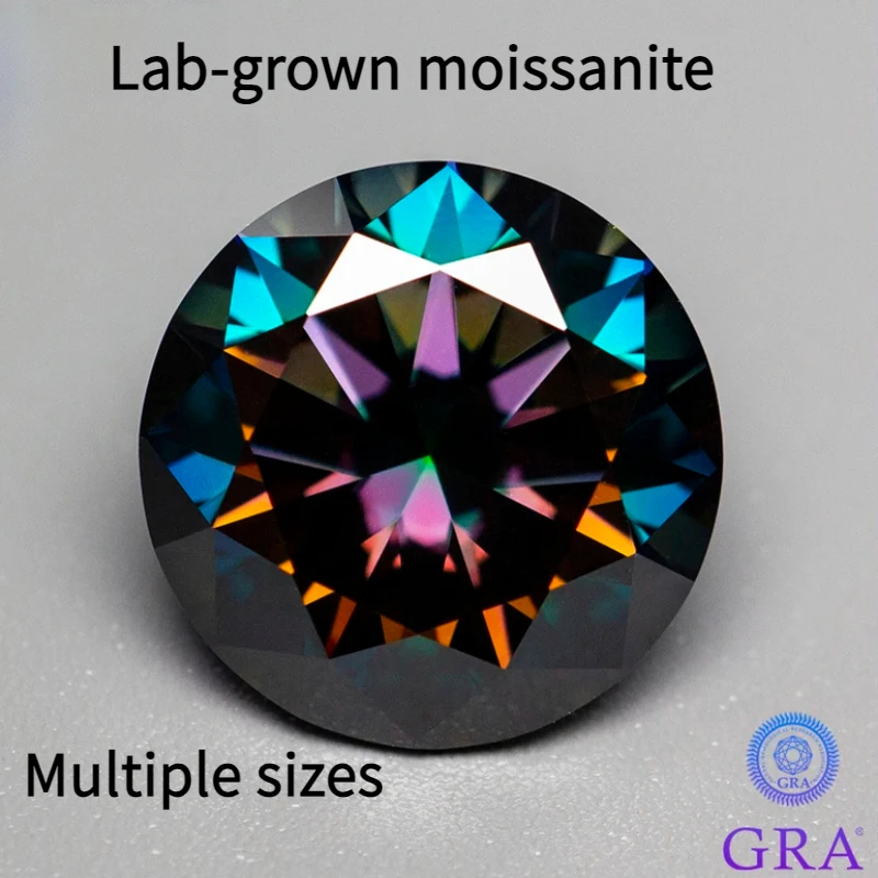 Lab Grown New Rainbow Purple Moissanite 0.5-5.0ct Certified Moissanite Lab Diamond Passes GRA Report
Lab Grown New Rainbow Purple Moissanite 0.5-5.0ct Certified Moissanite Lab Diamond Passes GRA Report