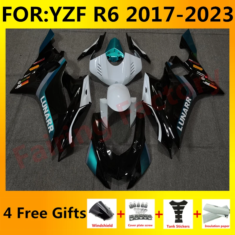 Новый комплект обтекателей для мотоцикла ABS подходит для YZF R6 YFZ-R6 2017 2018 2019 2020 2021 2022 2023 комплекты обтекателей кузова белый черный
Новый комплект обтекателей для мотоцикла ABS подходит для YZF R6 YFZ-R6 2017 2018 2019 2020 2021 2022 2023 комплекты обтекателей кузова белый черный