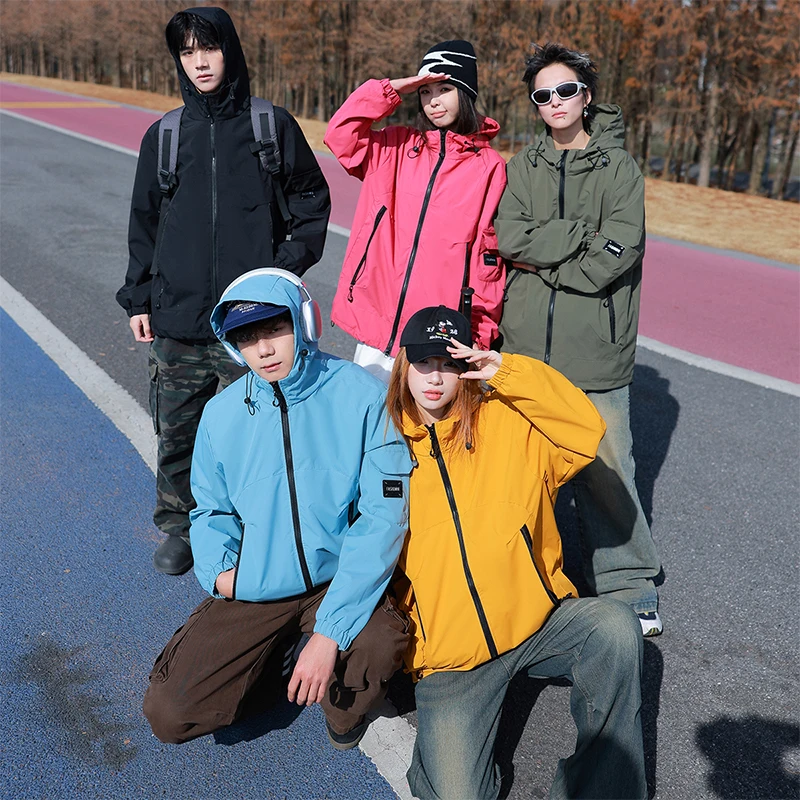 Men Camping Jacket Men Outdoor Spring Autumn New Trendy Brand Hooded Jacket Waterproof Jacket Men Windproof Windbreaker Coat
Men Camping Jacket Men Outdoor Spring Autumn New Trendy Brand Hooded Jacket Waterproof Jacket Men Windproof Windbreaker Coat