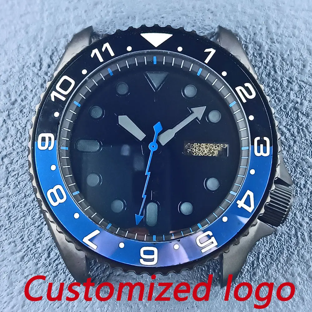 41mm SKX 007 matte black watch case fit nh34 nh35 nh36 movement 316L stainless steel sapphire glass transparent back cove
41mm SKX 007 matte black watch case fit nh34 nh35 nh36 movement 316L stainless steel sapphire glass transparent back cove