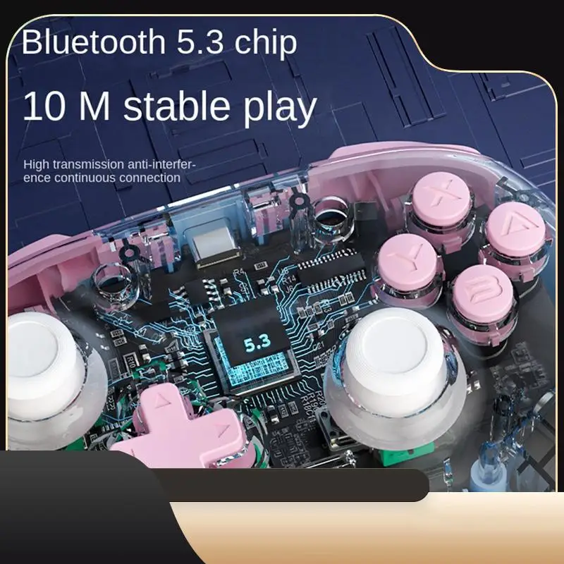 Aolion For Switch Bluetooth Gamepad 3-Mode Somatosensory Vibration Candy Colored Handle-T44C
Aolion For Switch Bluetooth Gamepad 3-Mode Somatosensory Vibration Candy Colored Handle-T44C