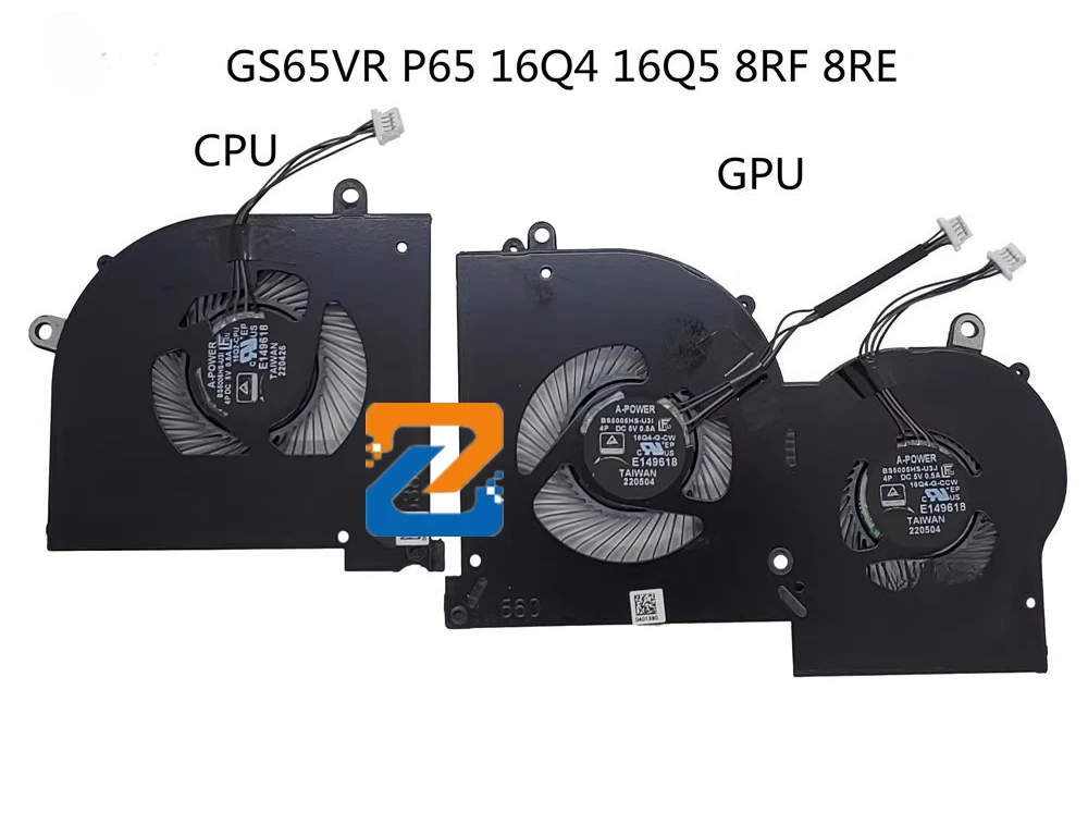 Вентилятор охлаждения процессора и графического процессора для MSI GS65VR P65 MS-16Q4 16Q5 8RF 8RE BS5005HS-U3I BS5005HS-U3J
Вентилятор охлаждения процессора и графического процессора для MSI GS65VR P65 MS-16Q4 16Q5 8RF 8RE BS5005HS-U3I BS5005HS-U3J