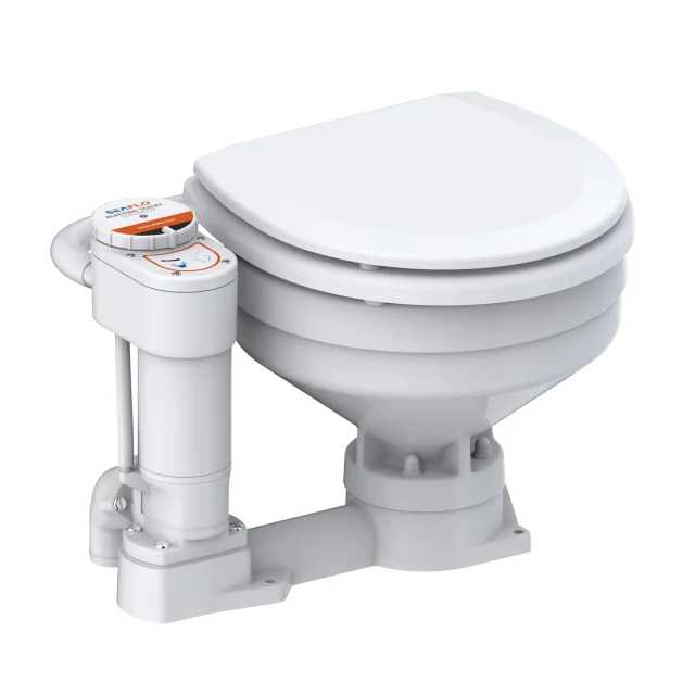 SEAFLO Simple to Operated 12V and 24V Marine Toilet With Electric Flush Pump
SEAFLO Simple to Operated 12V and 24V Marine Toilet With Electric Flush Pump