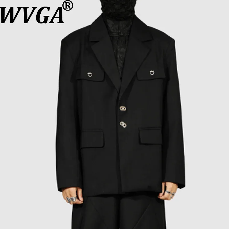 WVGA Spring Autumn New Man Tide Turn-Down Collar Oversized Blazer Niche Chic Casual Darkwear Long Sleeved Suit Jacket Ins W14741
WVGA Spring Autumn New Man Tide Turn-Down Collar Oversized Blazer Niche Chic Casual Darkwear Long Sleeved Suit Jacket Ins W14741