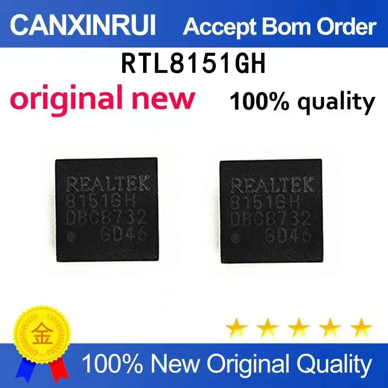 (5-100 pieces)New stock RTL8151GH 8151GH RTK8151GH-CGT QFN
(5-100 pieces)New stock RTL8151GH 8151GH RTK8151GH-CGT QFN