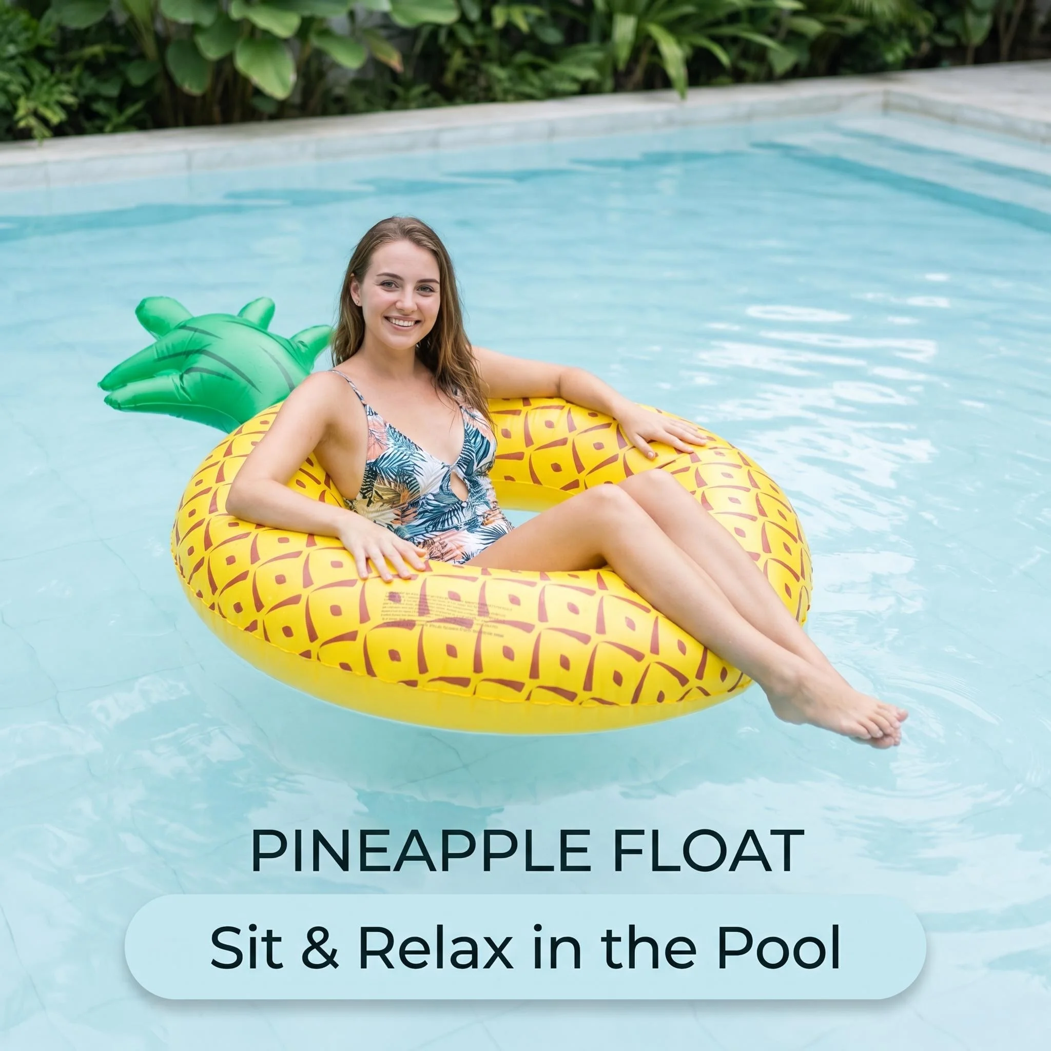 Pineapple Inflatable Swimming Ring Thickened PVC Water Float 140x90cm Floating mat Adult Teen Pool Beach Lake Water Toy
Pineapple Inflatable Swimming Ring Thickened PVC Water Float 140x90cm Floating mat Adult Teen Pool Beach Lake Water Toy