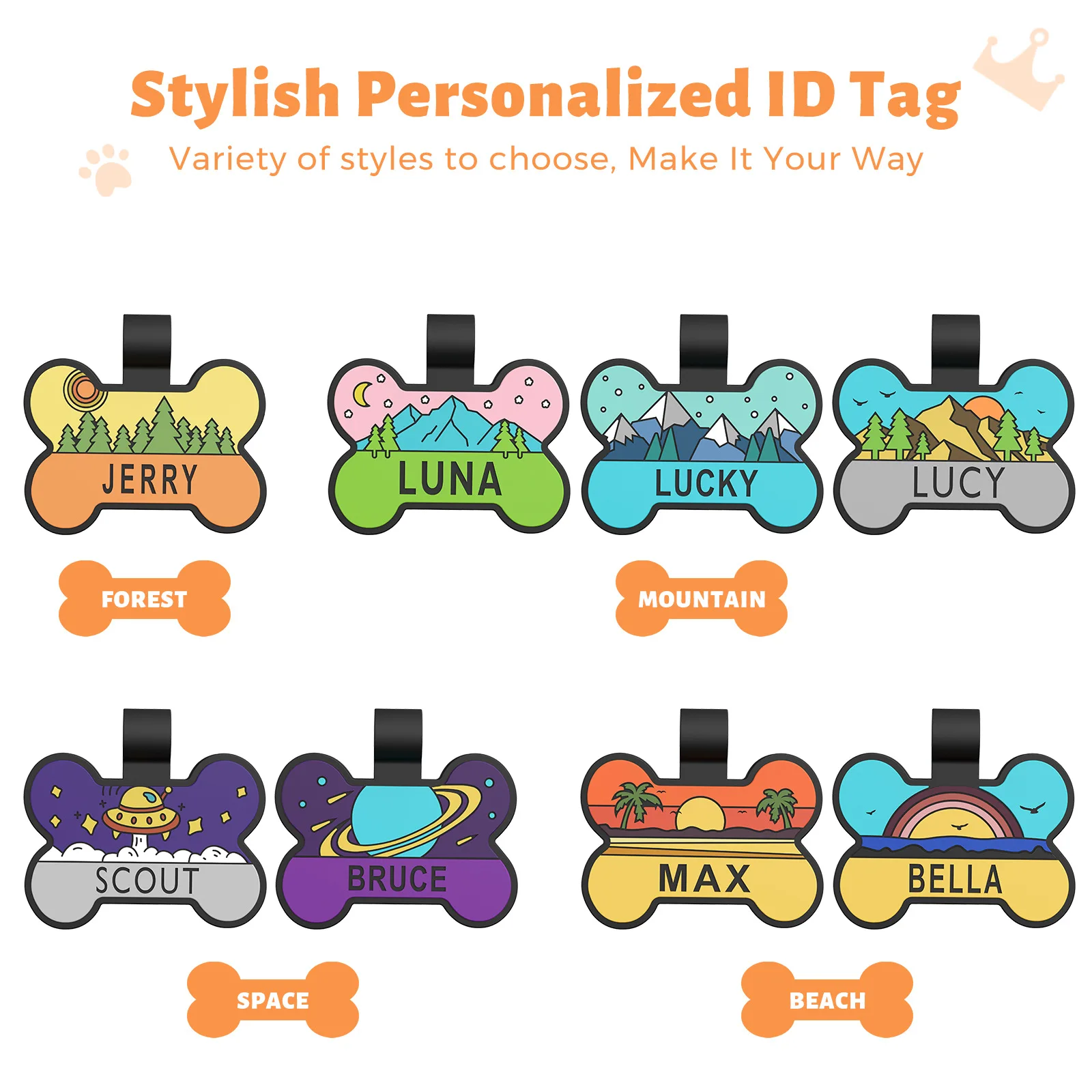 2026 Custom Cat Dog Tag Keyring Personalized Engrave Name Text Phone Number Pets Anti-lost Bone Shape Pendant Keychain Wholesale
2026 Custom Cat Dog Tag Keyring Personalized Engrave Name Text Phone Number Pets Anti-lost Bone Shape Pendant Keychain Wholesale