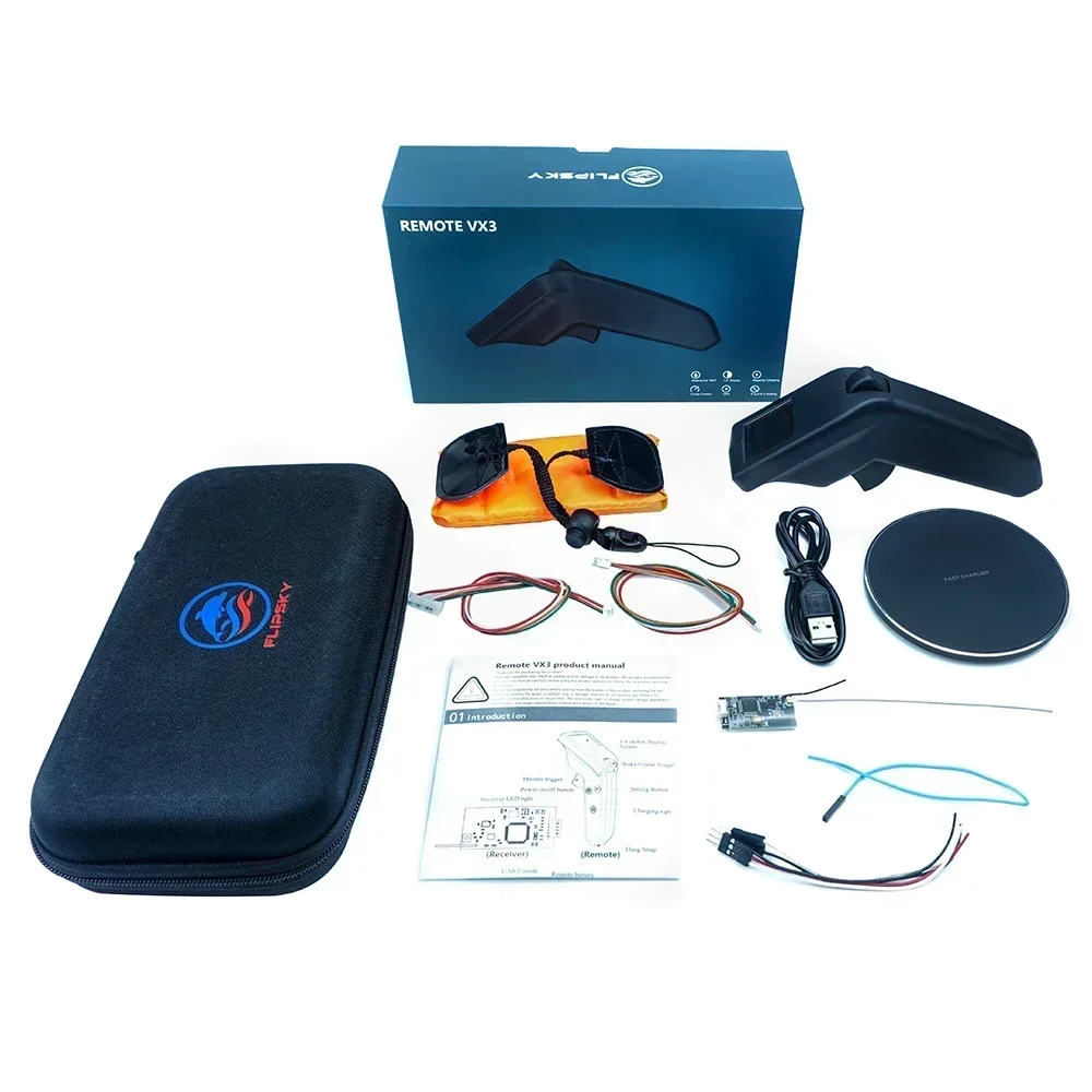 FlipSky VX3 - Полностью водонепроницаемый пульт дистанционного управления IP67, 1,6-дюймовый дисплей, двухрежимный GPS для Efoil Esurf ESK8 FSESC VESC без VESC
FlipSky VX3 - Полностью водонепроницаемый пульт дистанционного управления IP67, 1,6-дюймовый дисплей, двухрежимный GPS для Efoil Esurf ESK8 FSESC VESC без VESC