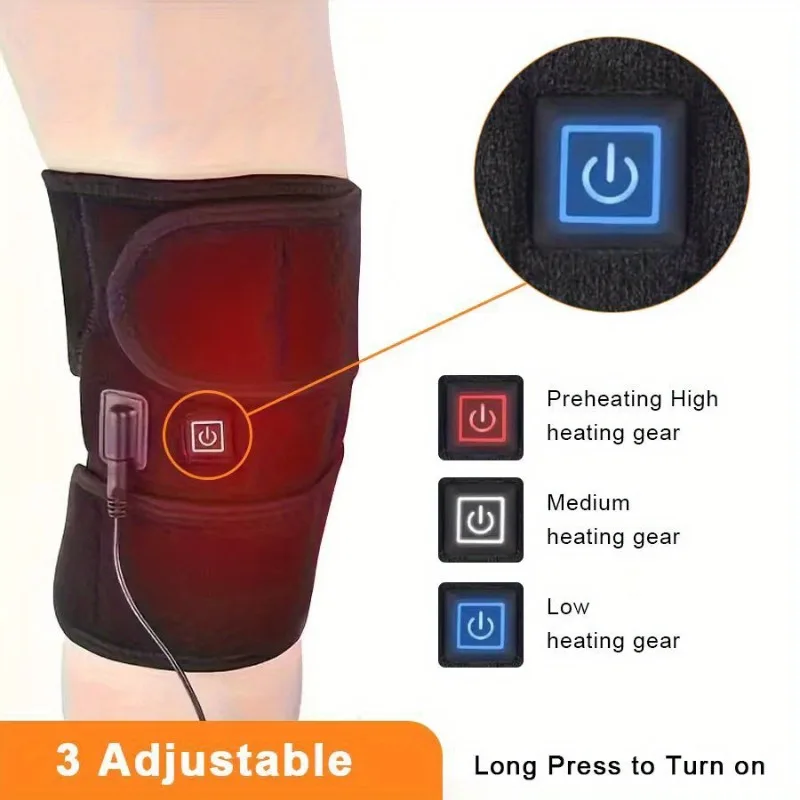 USB Heating Knee Warmer, 3 Temperature Levels, Portable Warm Knee Pad, Great Holiday Gift
USB Heating Knee Warmer, 3 Temperature Levels, Portable Warm Knee Pad, Great Holiday Gift